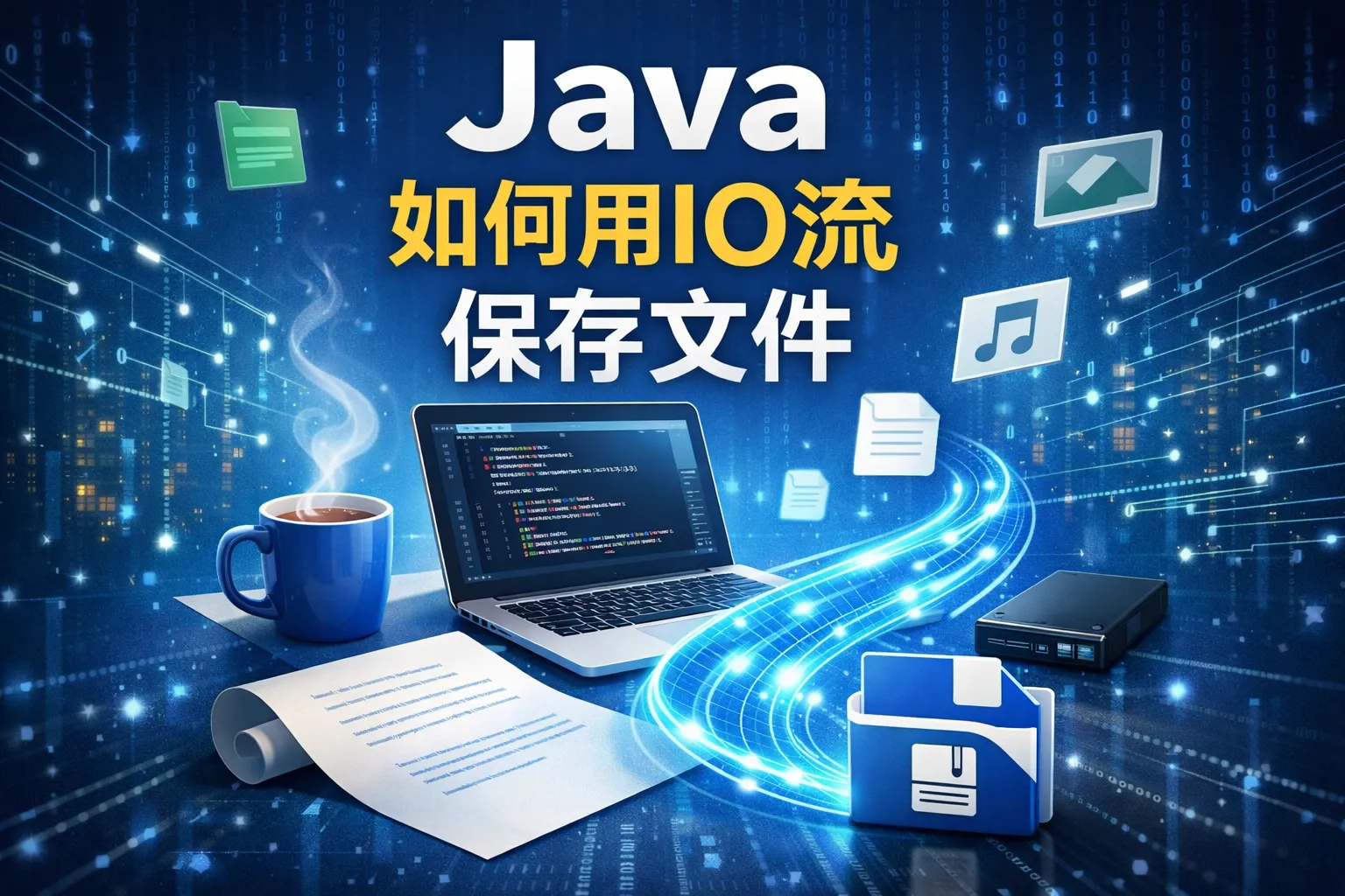 java如何用io流保存文件