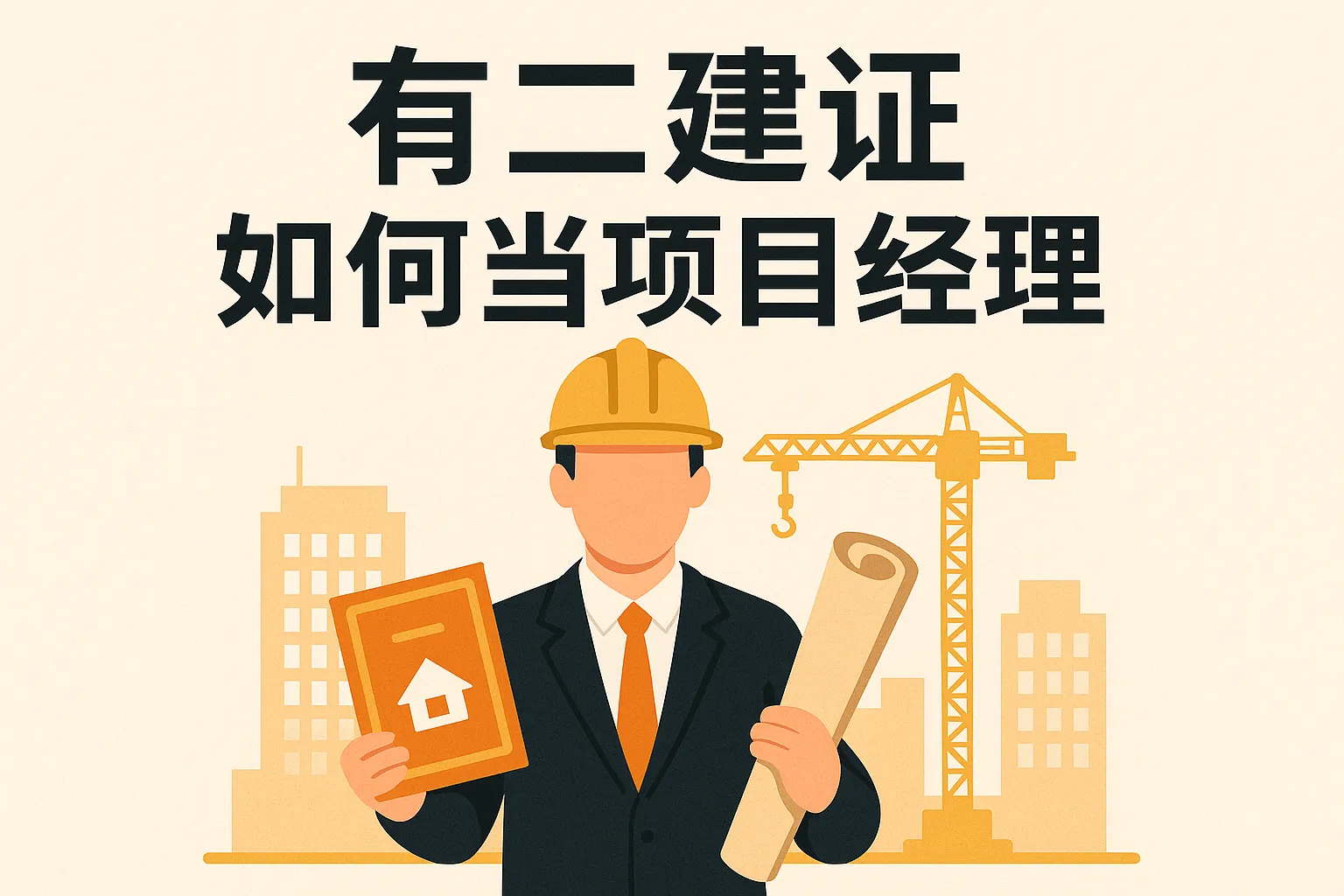有二建证如何当项目经理