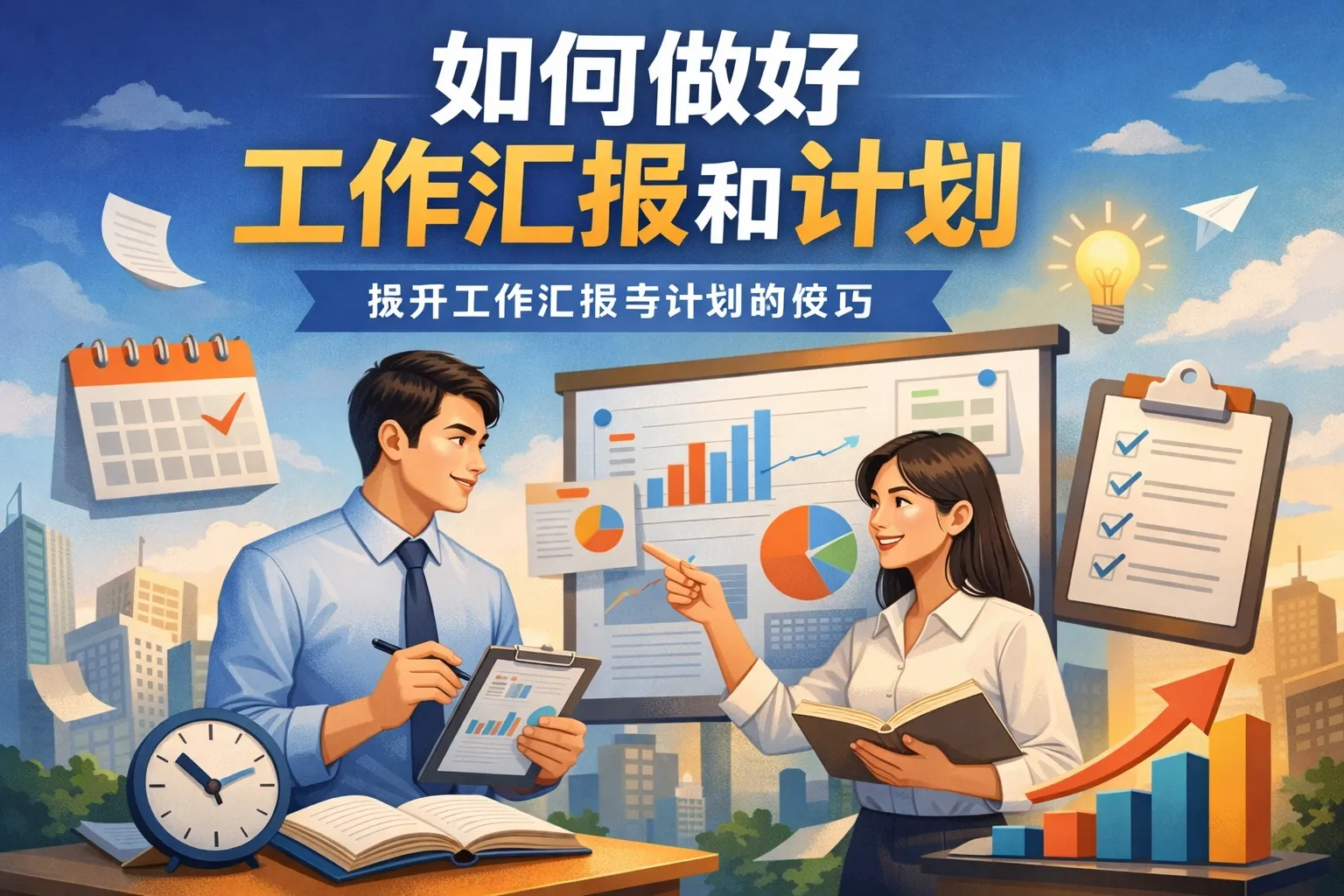 如何做好工作汇报和计划