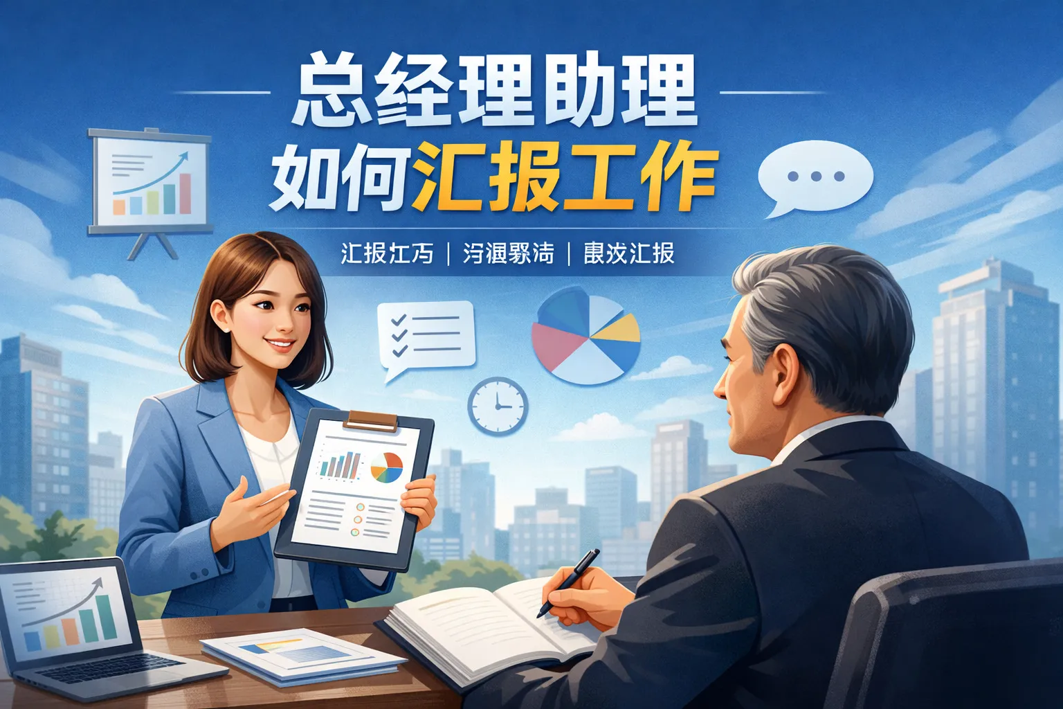 总经理助理如何汇报工作