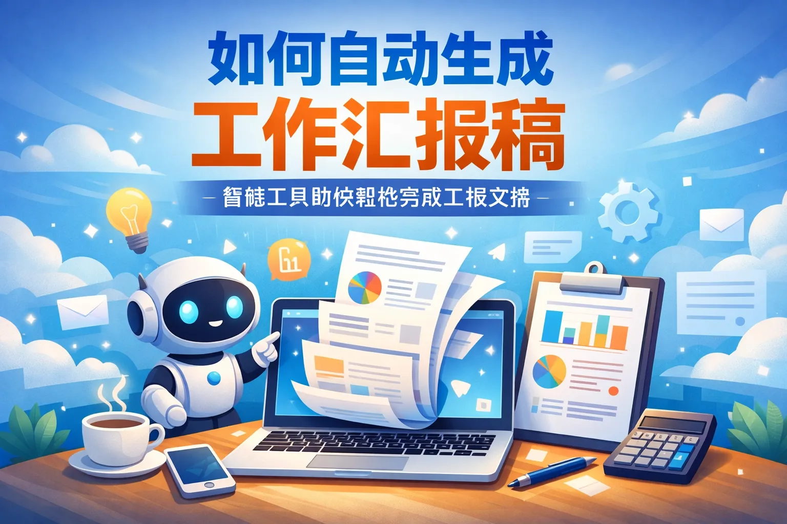 如何自动生成工作汇报稿