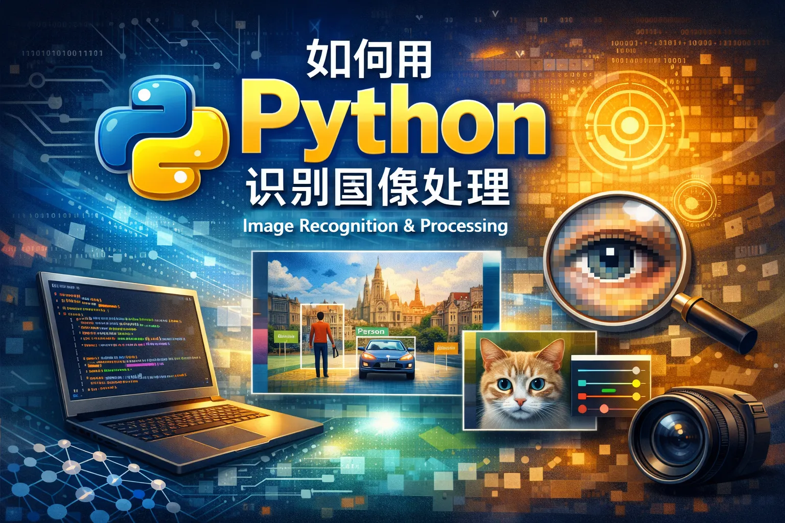 如何用python识别图像处理