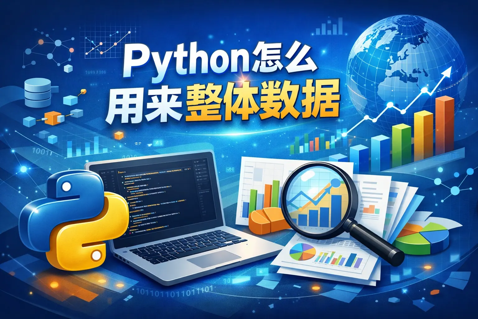python怎么用来整体数据