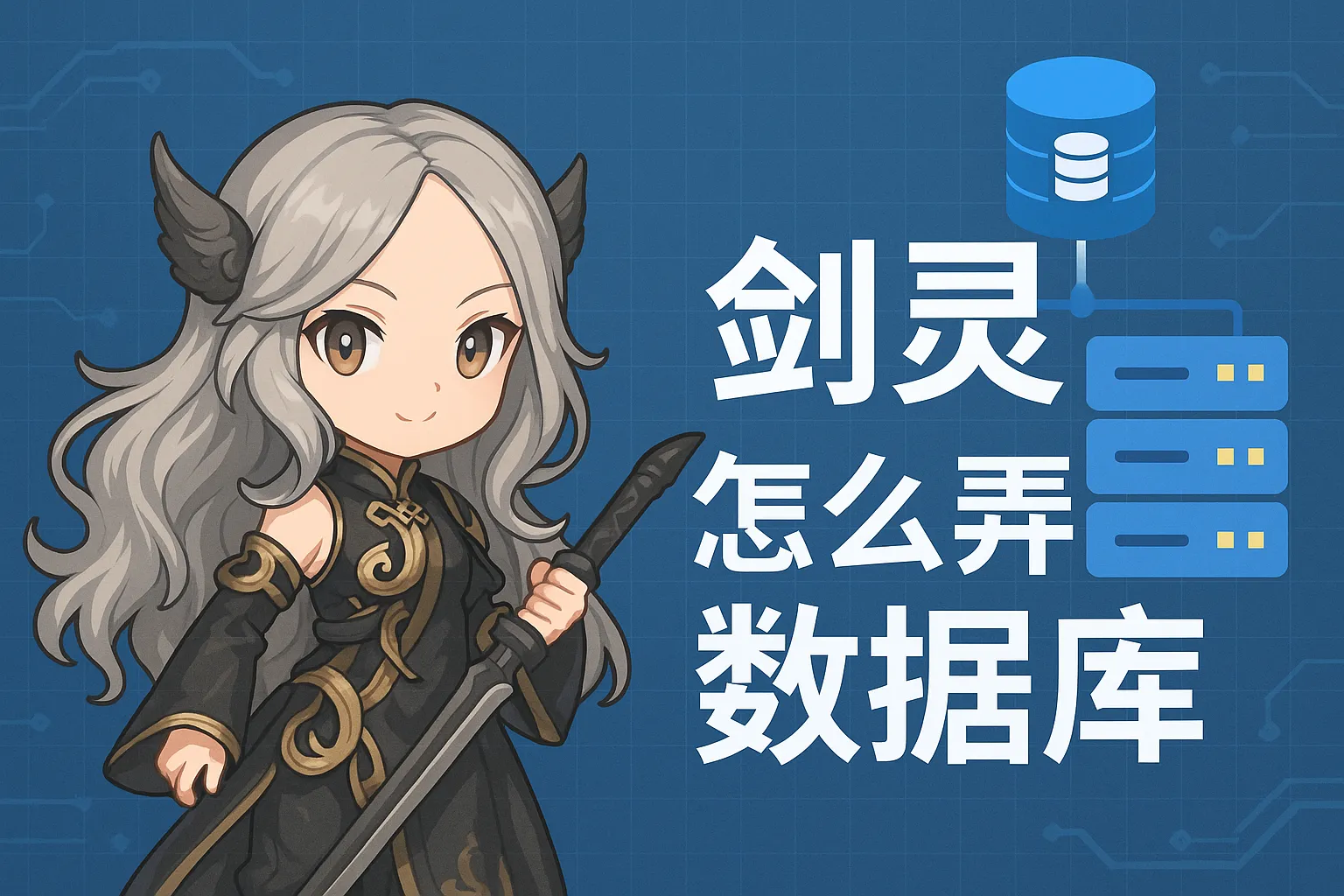剑灵怎么弄数据库