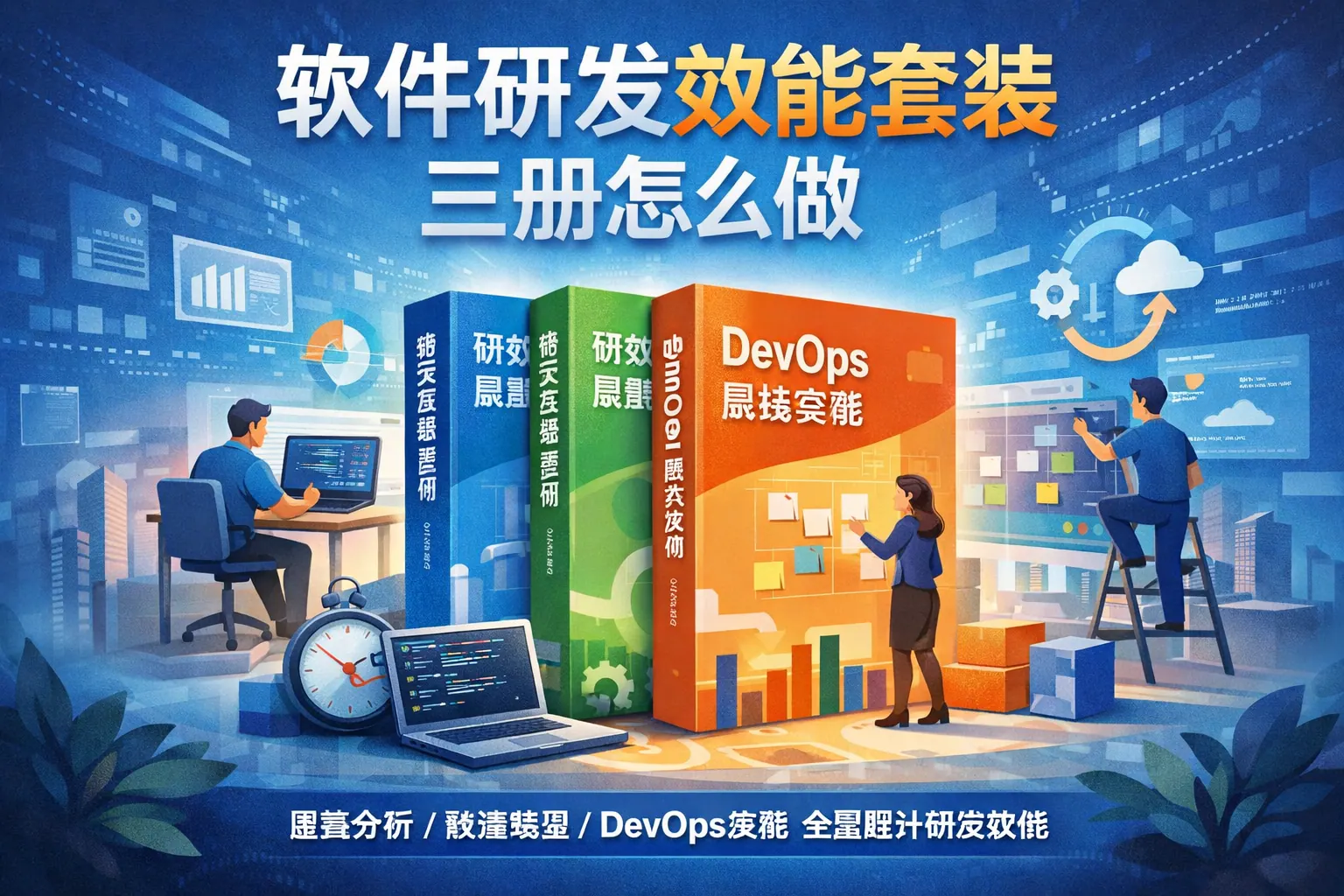 软件研发效能套装三册怎么做