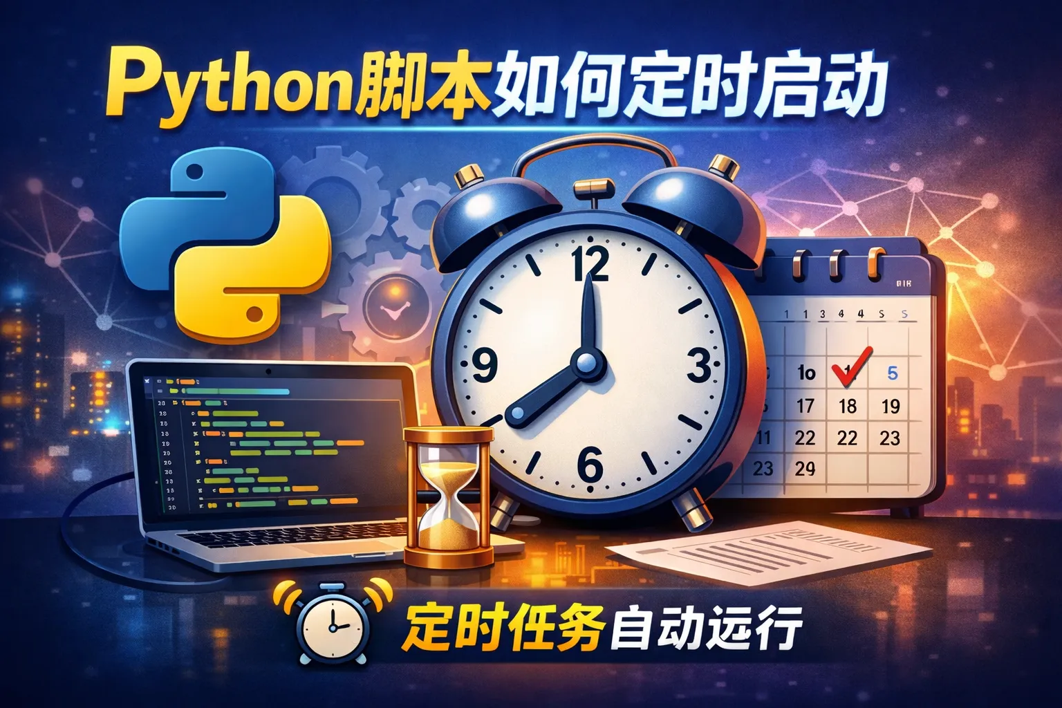 python脚本如何定时启动