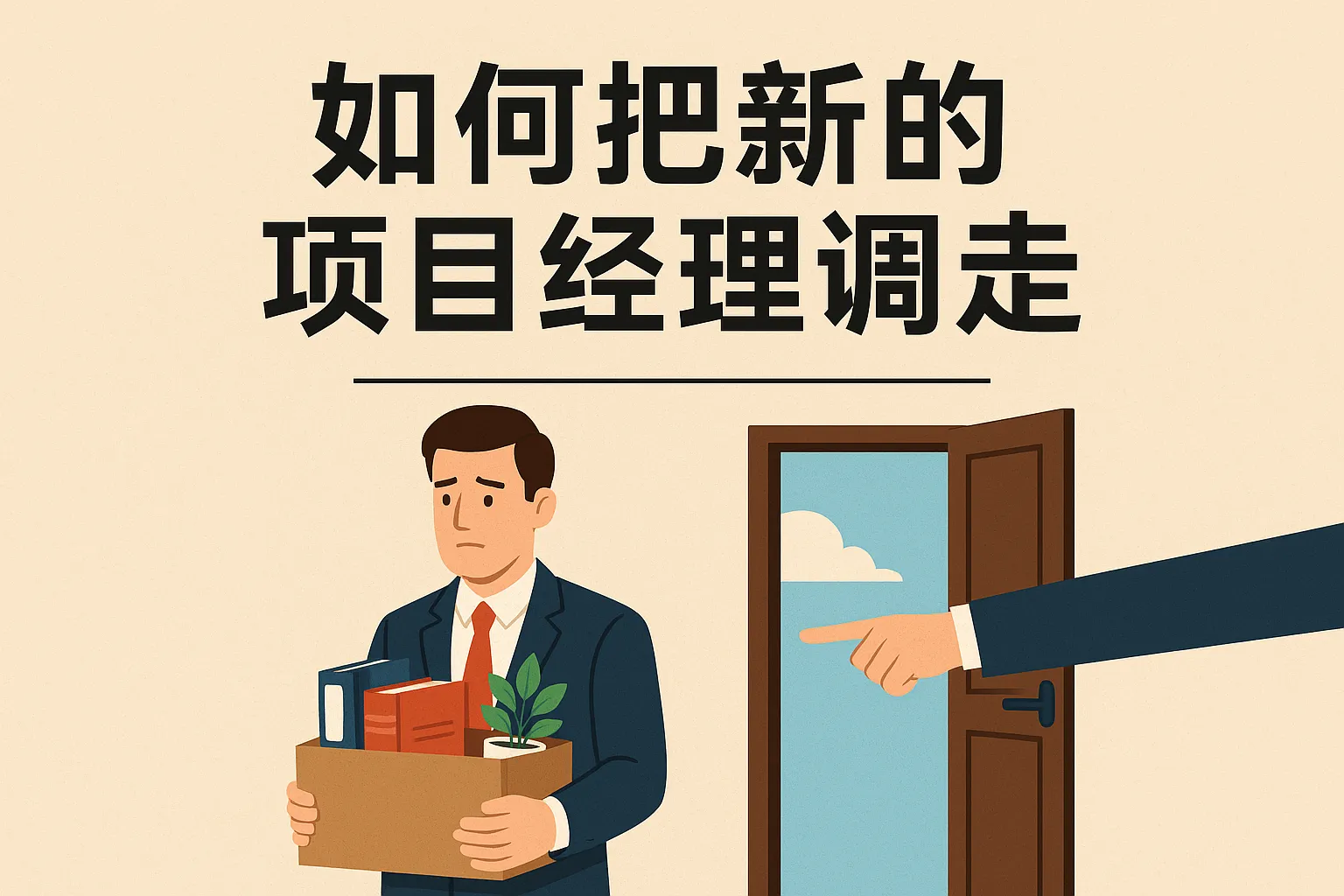 如何把新的项目经理调走