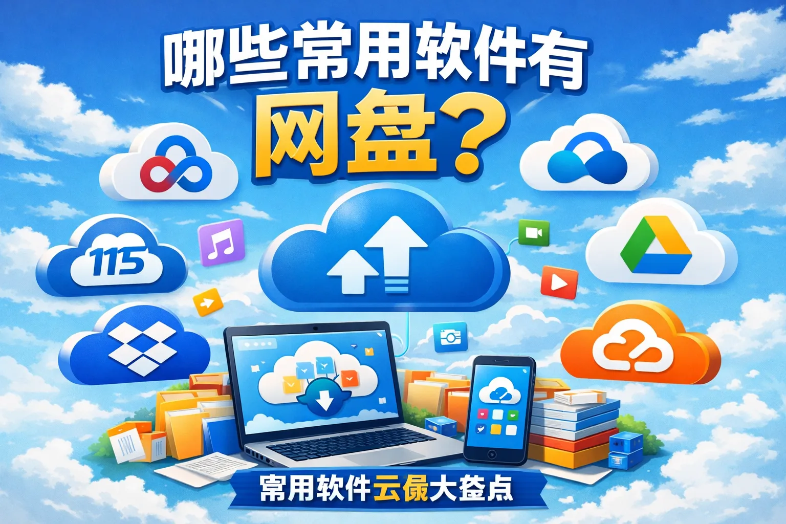 哪些常用软件有网盘