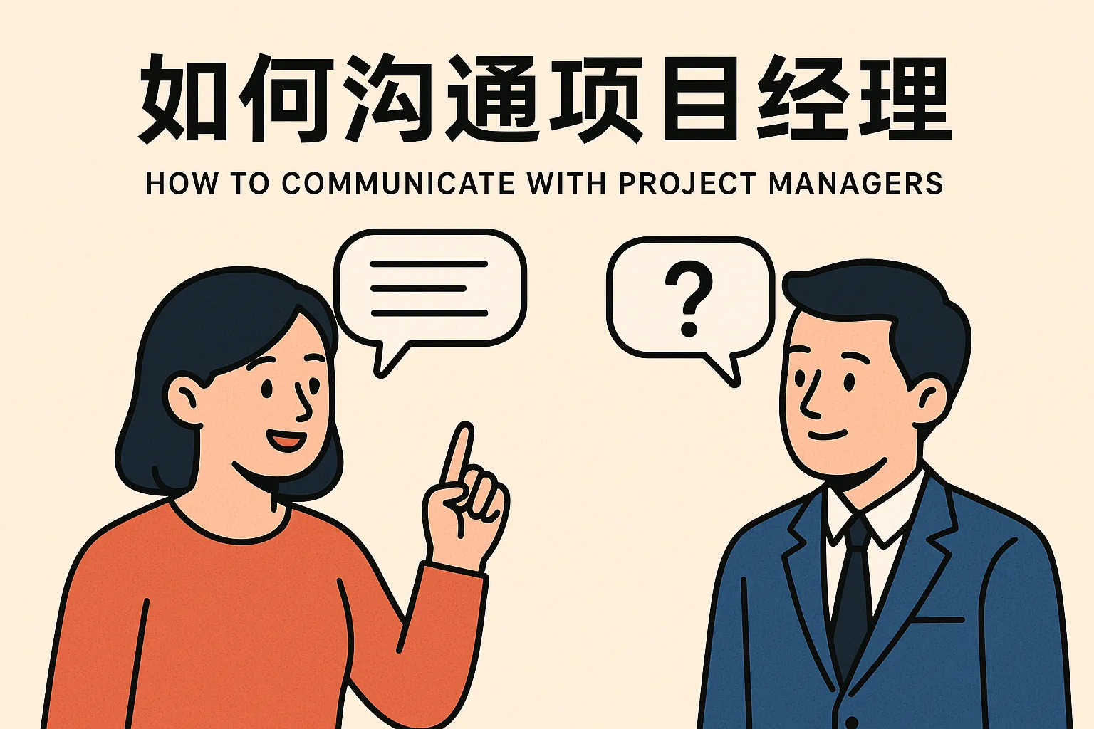 如何沟通项目经理