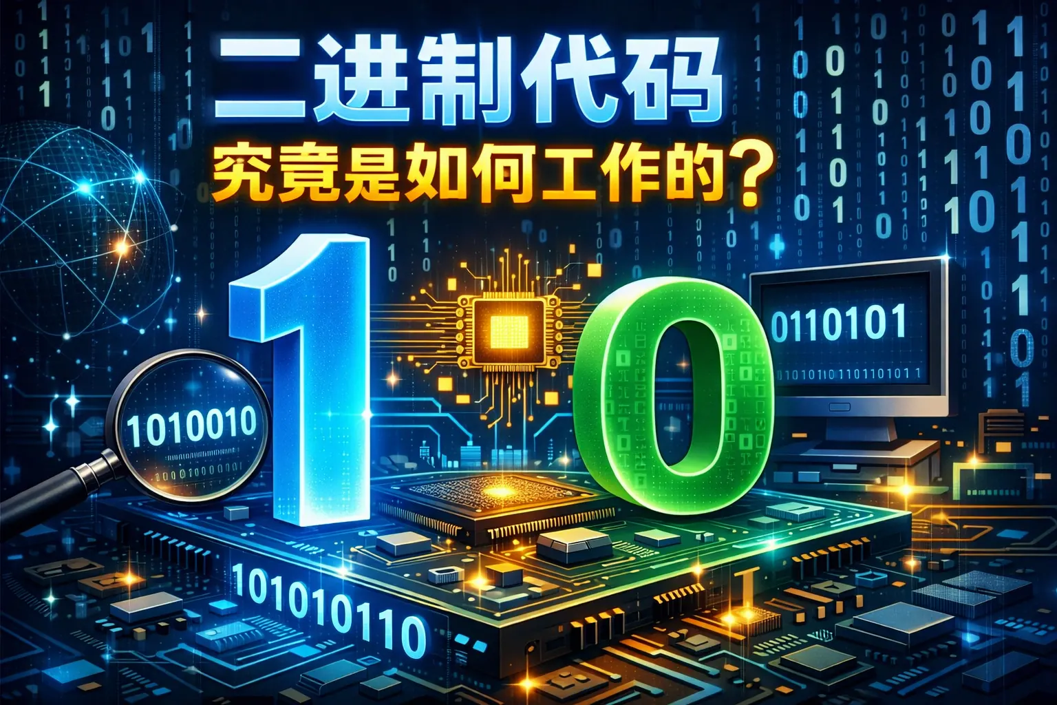 二进制代码究竟是如何工作的