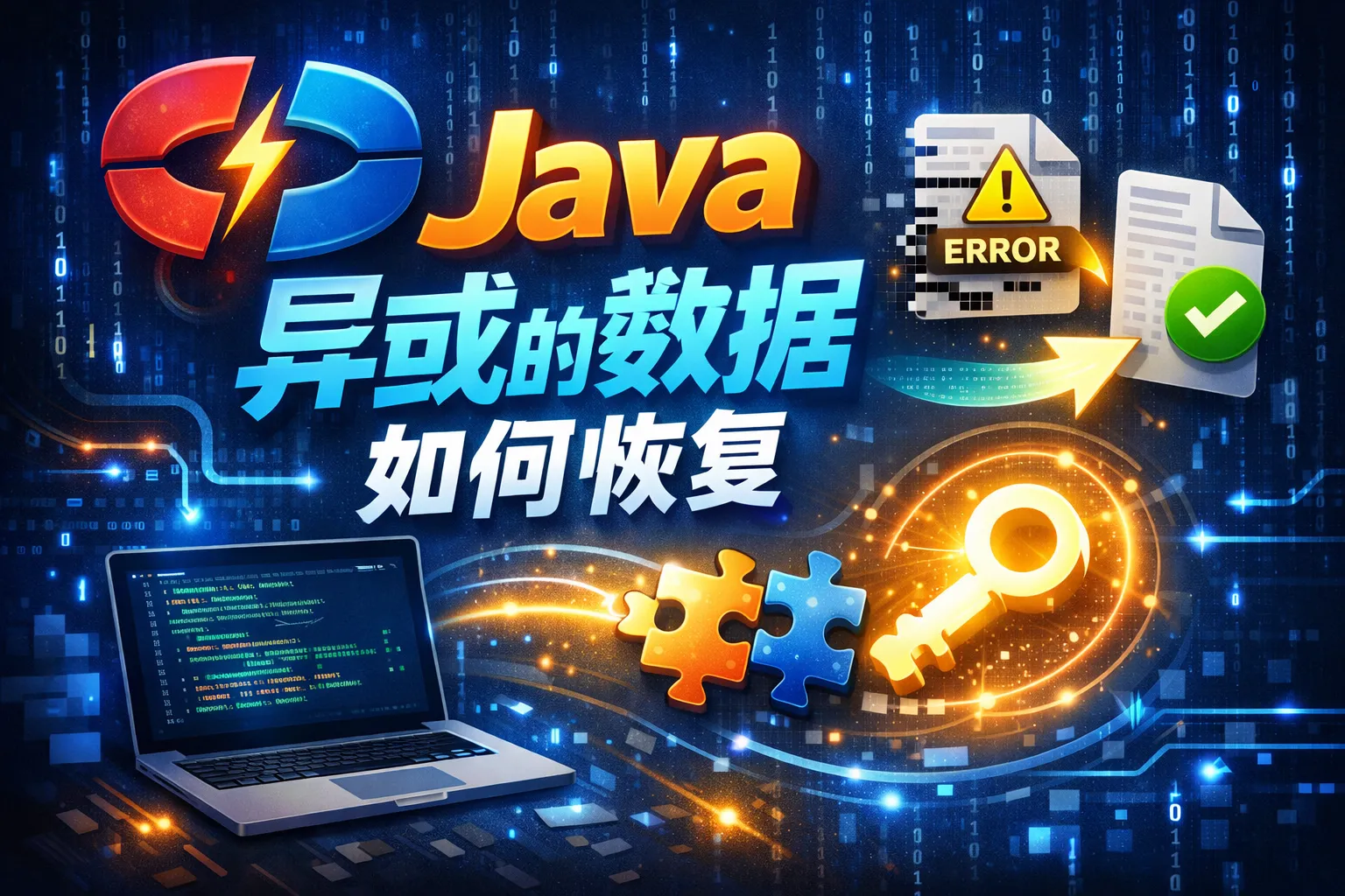 java 异或的数据如何恢复