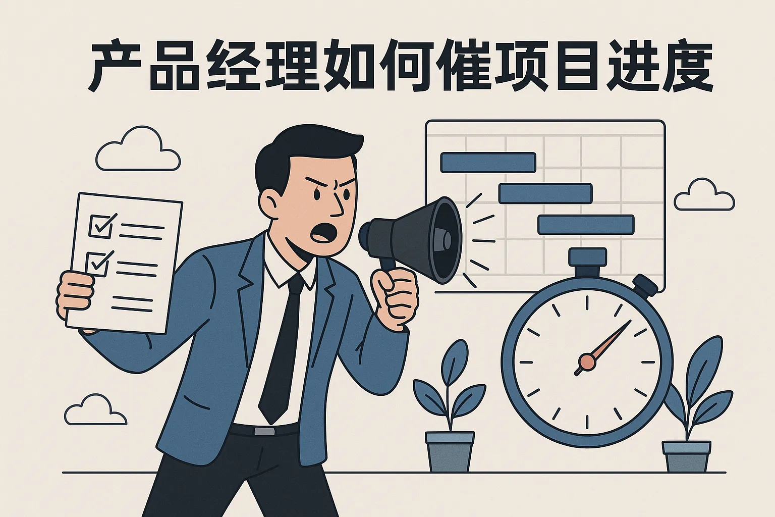 产品经理如何催项目进度