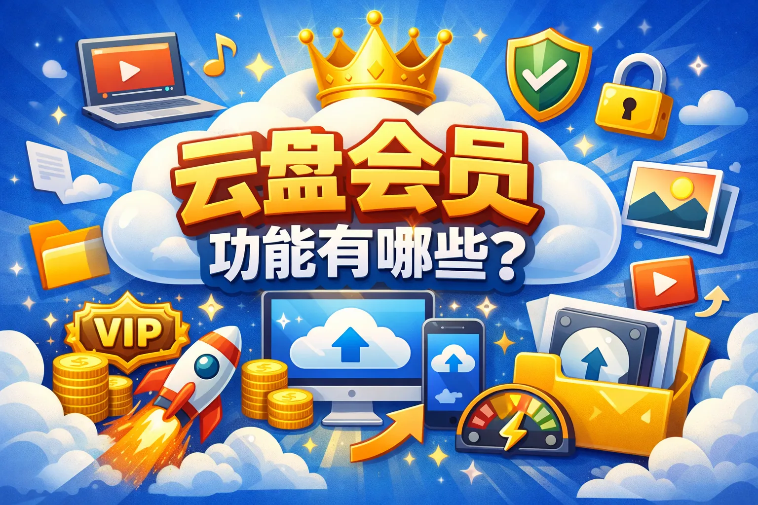 云盘会员功能有哪些