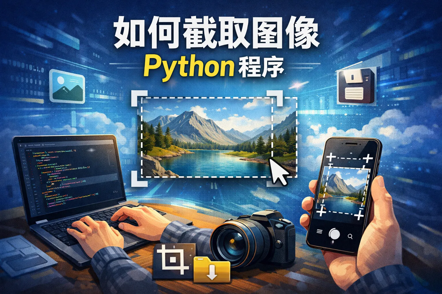 如何截取图像python程序