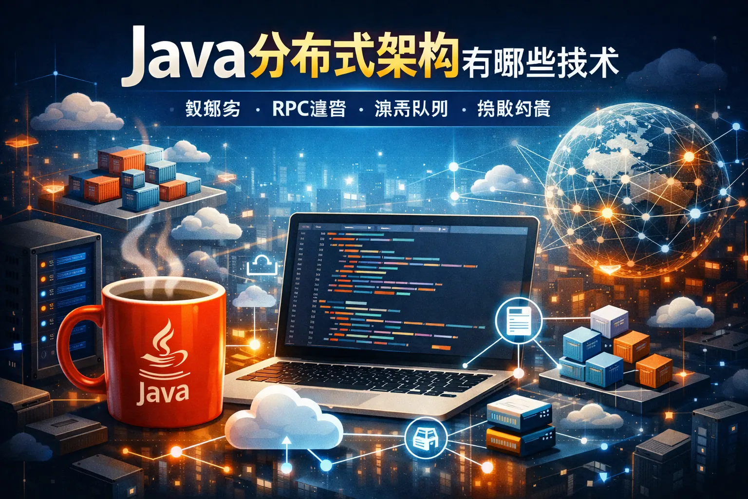 java分布式架构有哪些技术