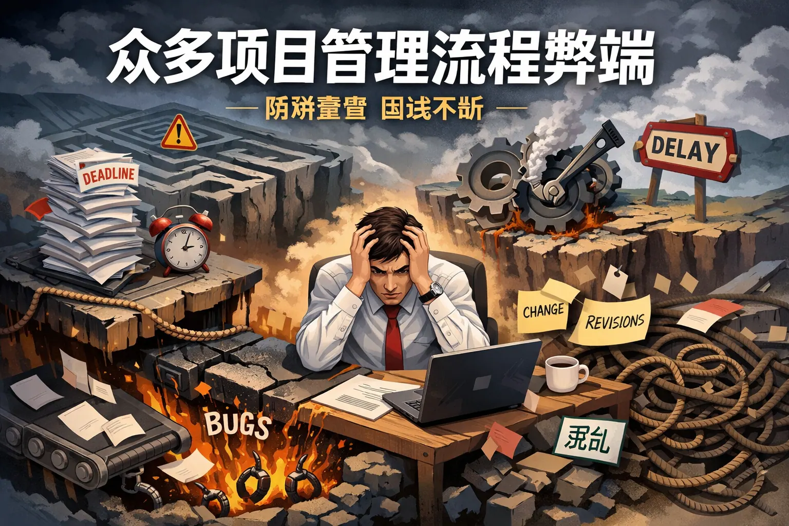 众多项目管理流程弊端是