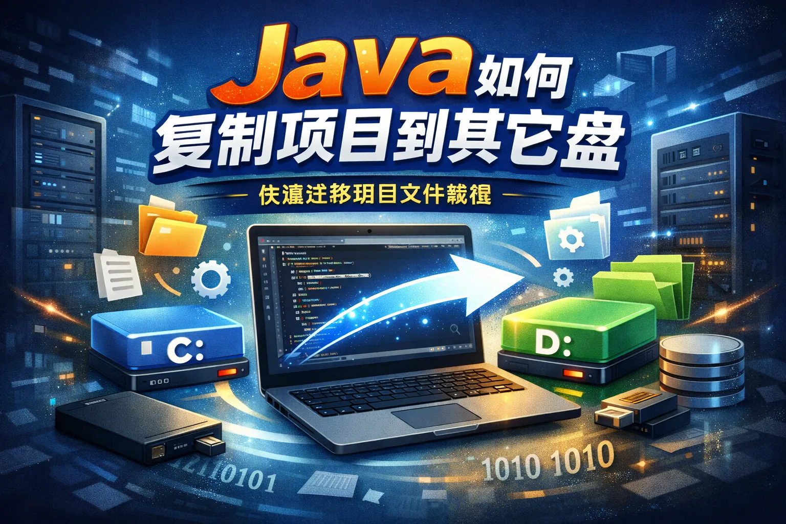 java如何复制项目到其它盘