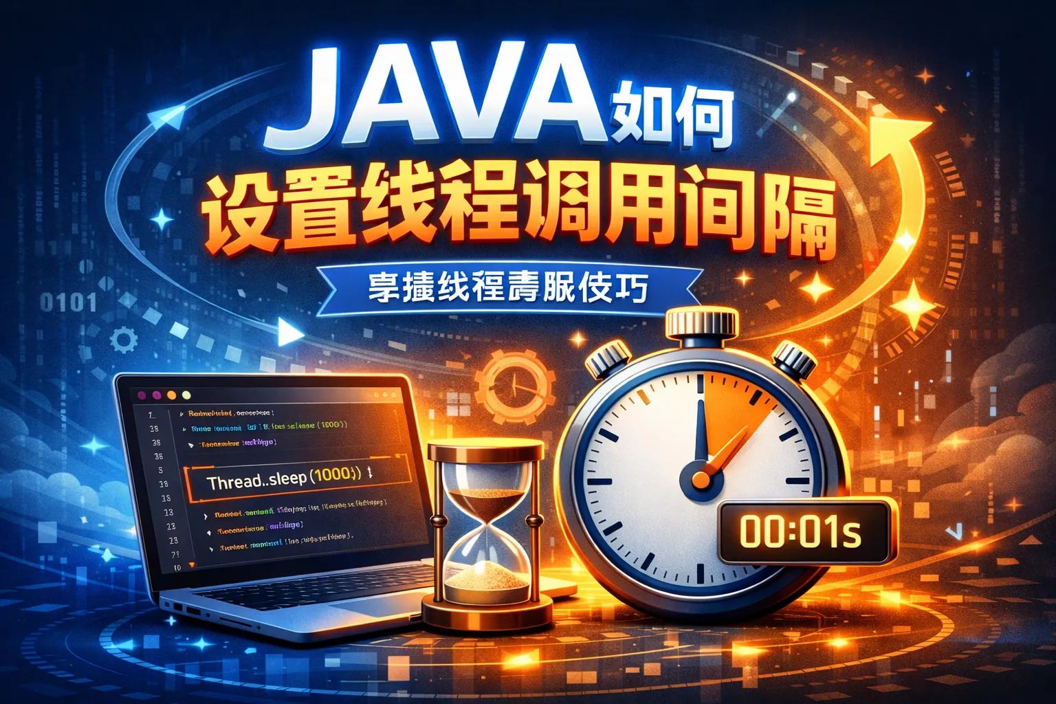 JAVA如何设置线程调用间隔