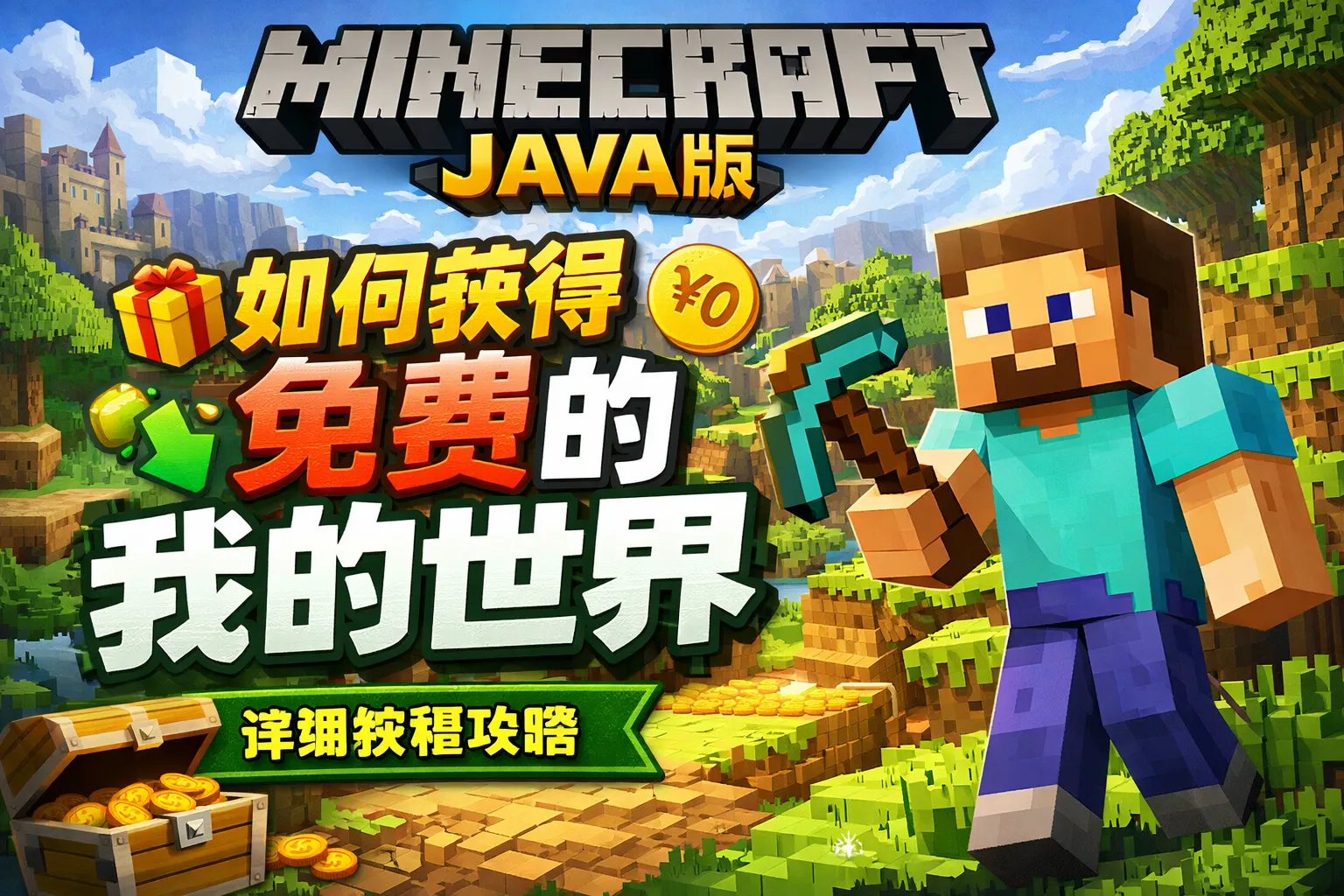 如何获得免费的java版我的世界