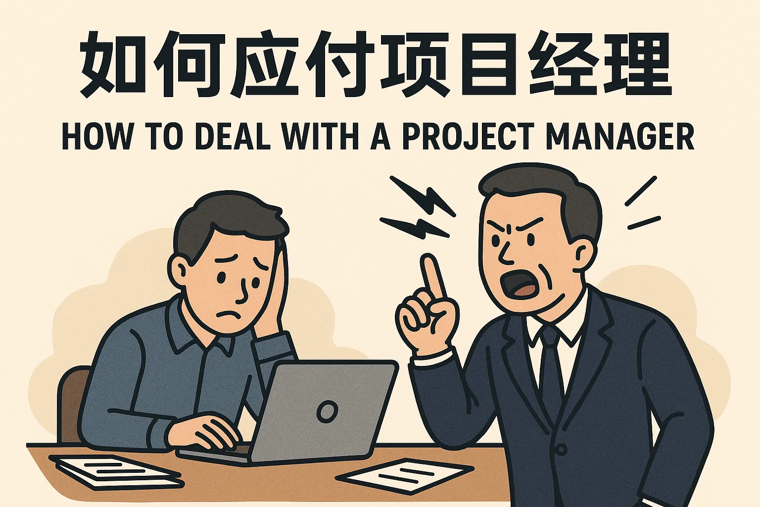 如何应付项目经理
