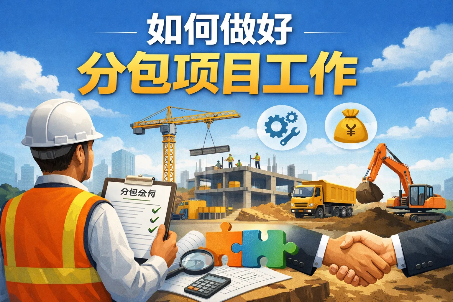 如何做好分包项目工作