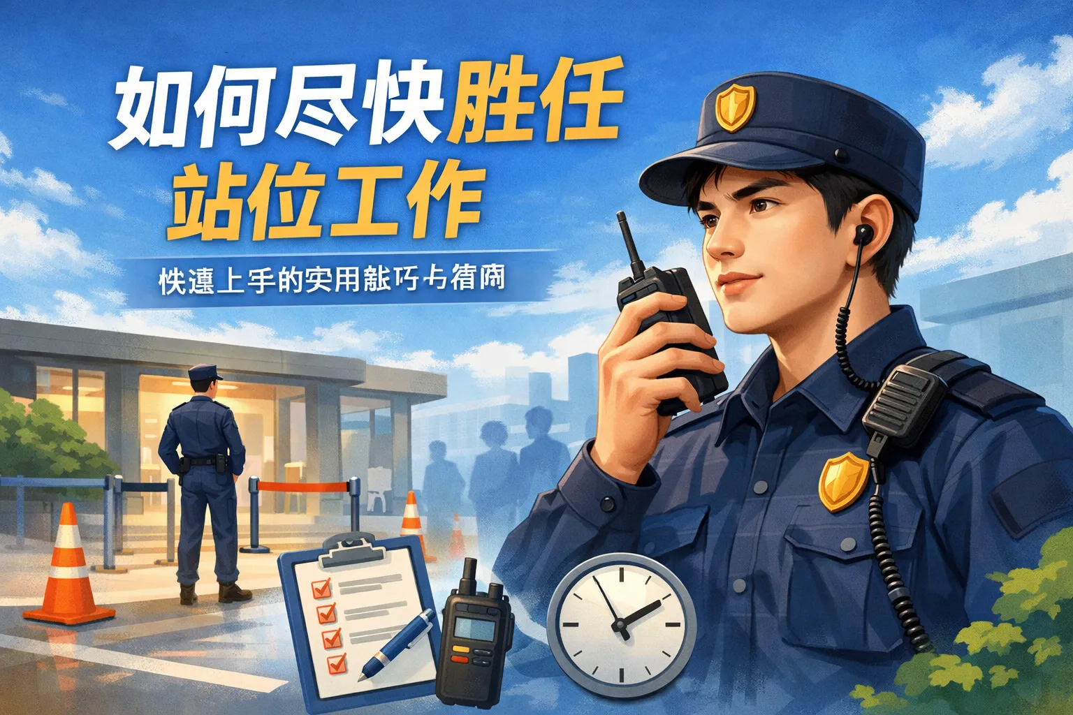 如何尽快胜任站位工作