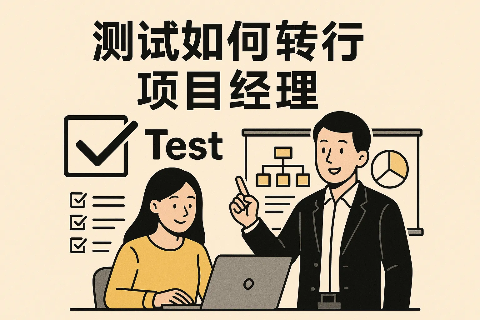 测试如何转行项目经理