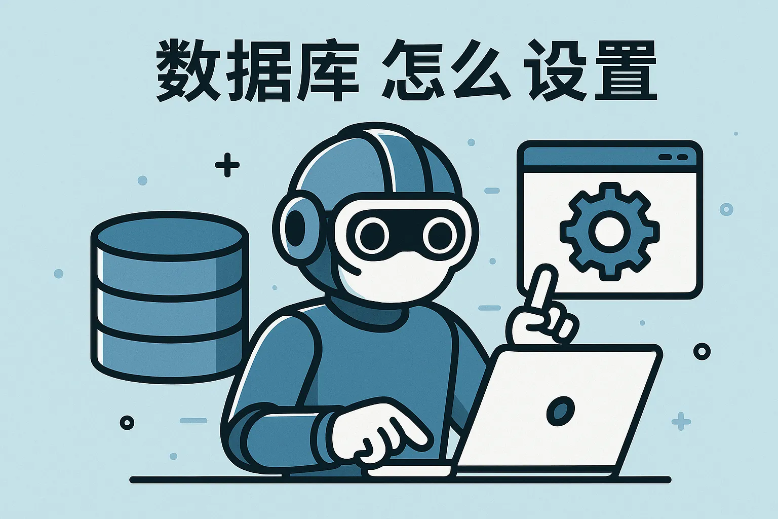 数据库怎么设置带双头盔