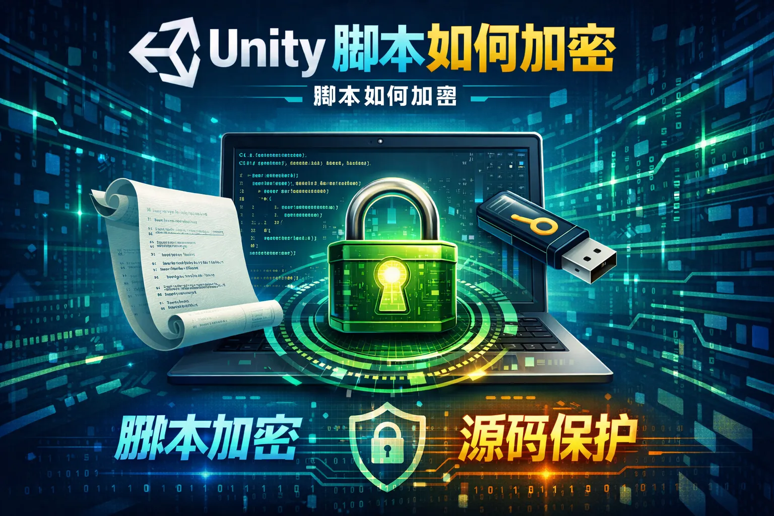 unity脚本如何加密