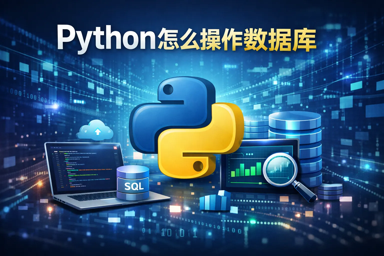 python怎么操作数据库