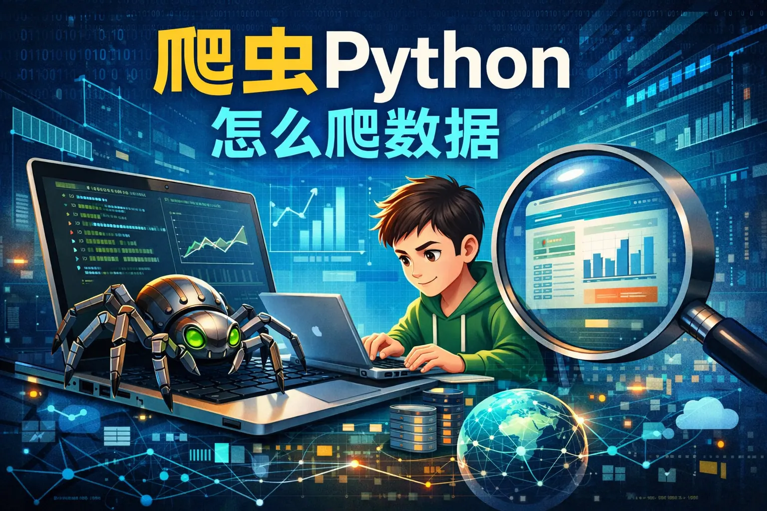 爬虫Python怎么爬数据