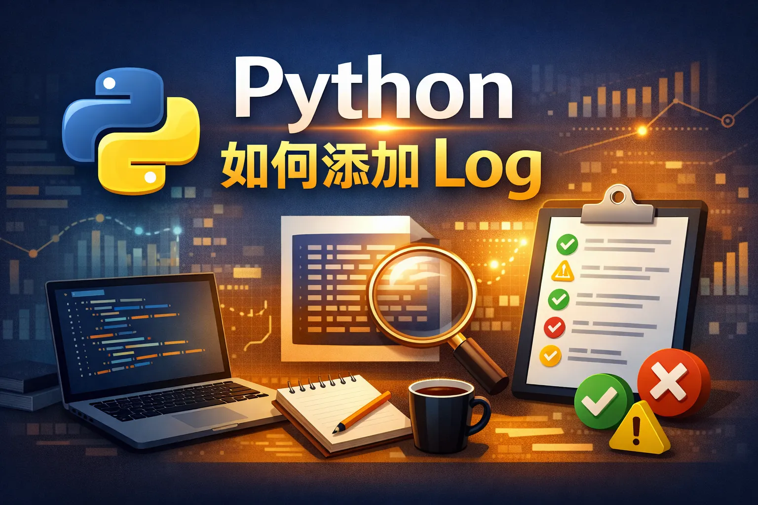 python如何添加log