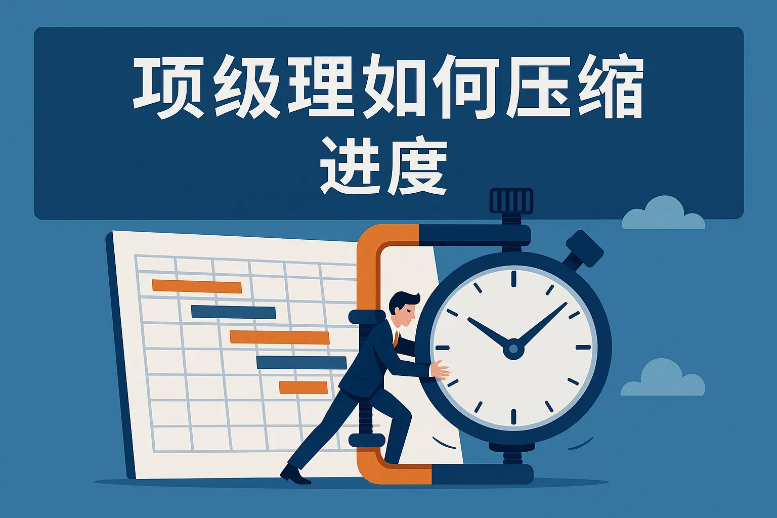 项目经理如何压缩进度