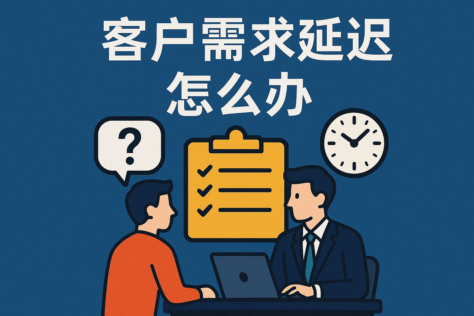 客户需求延迟怎么办