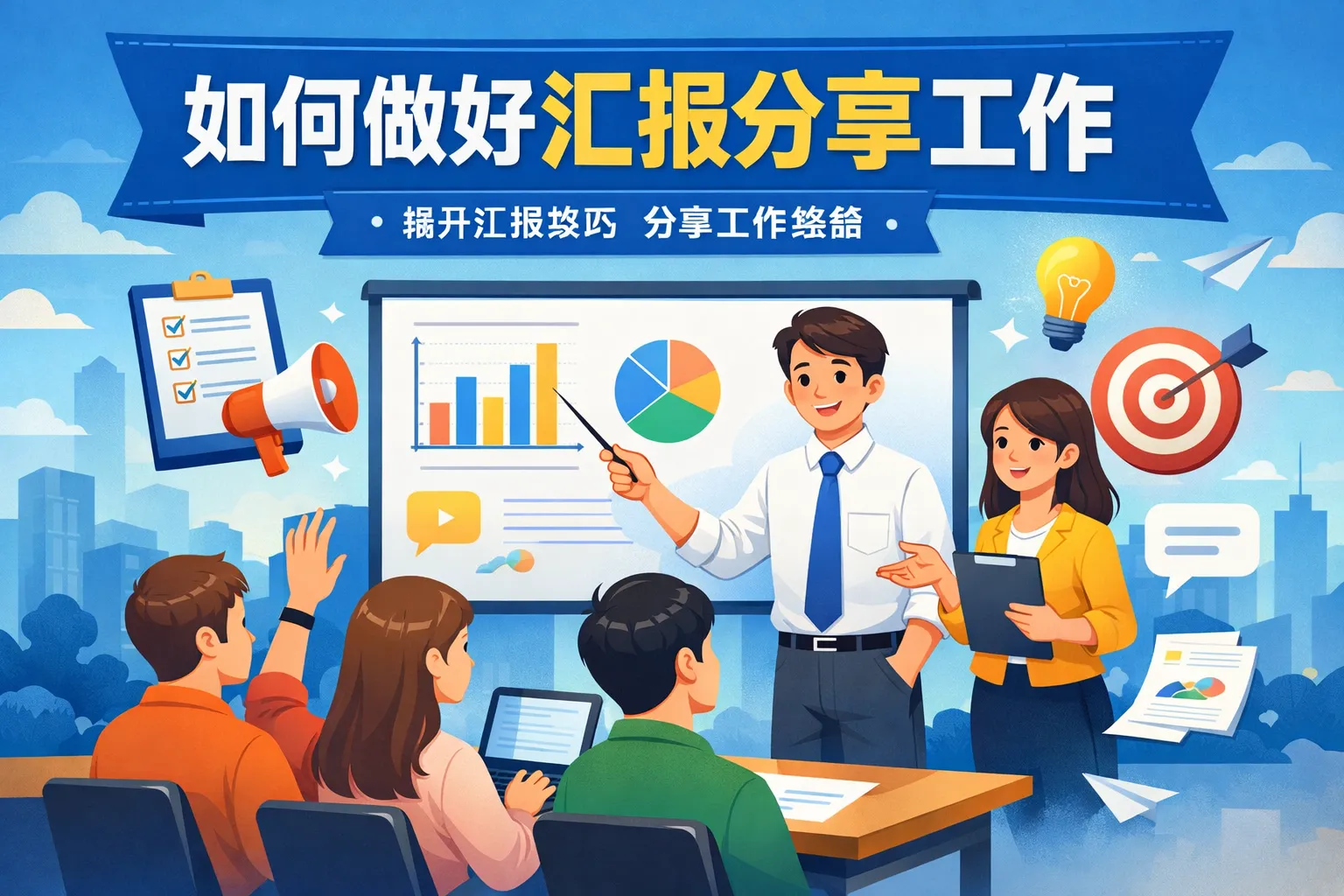 如何做好汇报分享工作