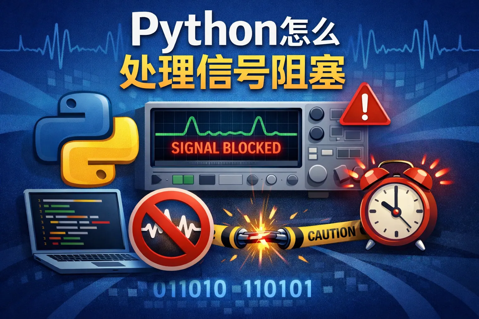 python怎么处理信号阻塞