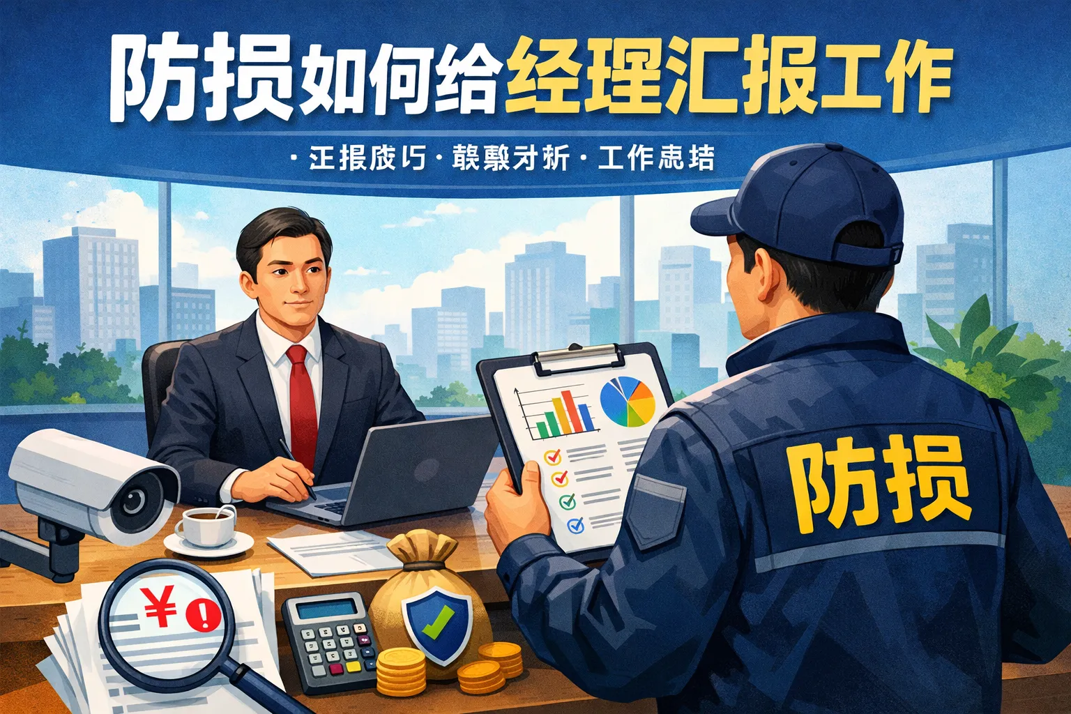 防损如何给经理汇报工作