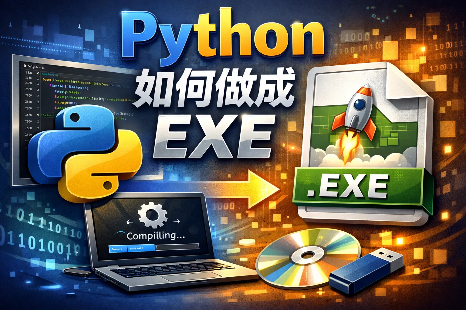 python 如何做成exe