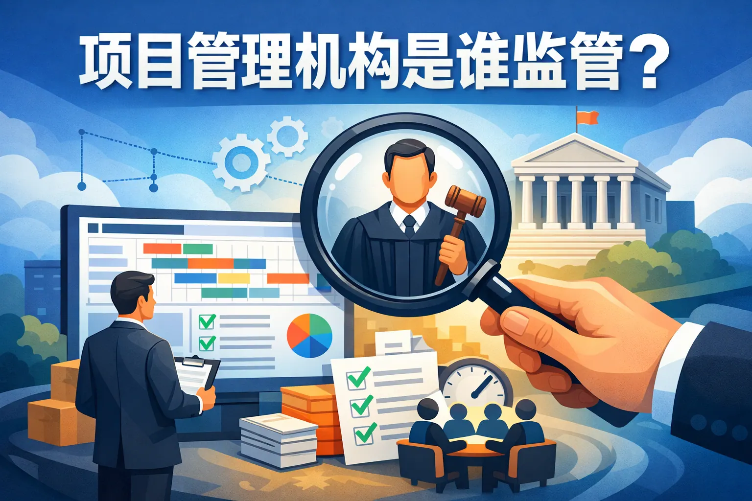 项目管理机构是谁监管