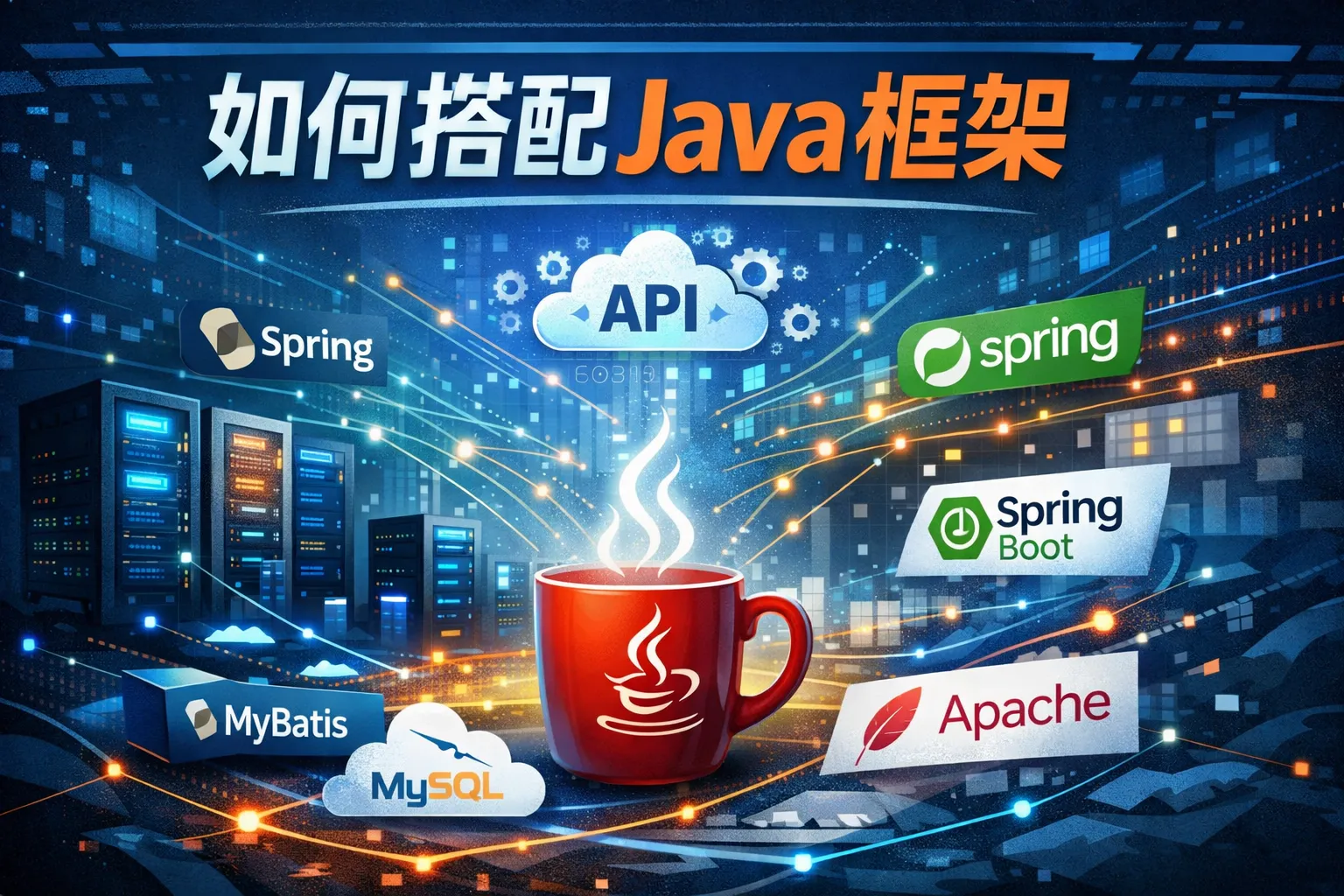 如何搭配java 框架