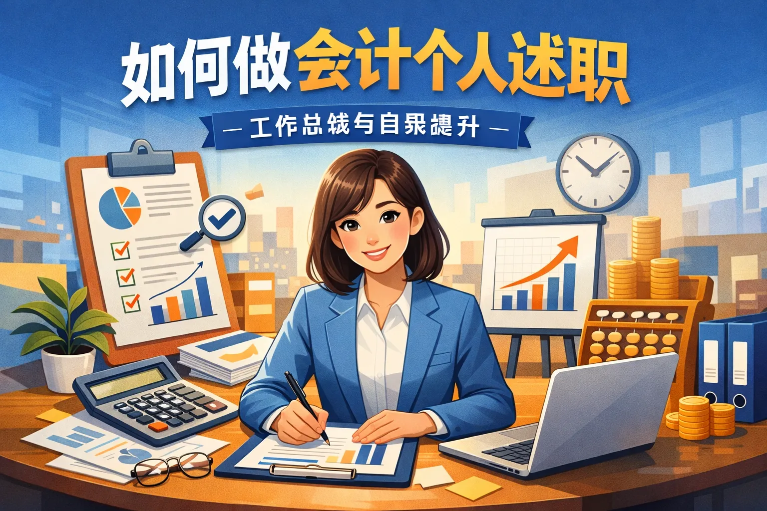 如何做会计个人述职
