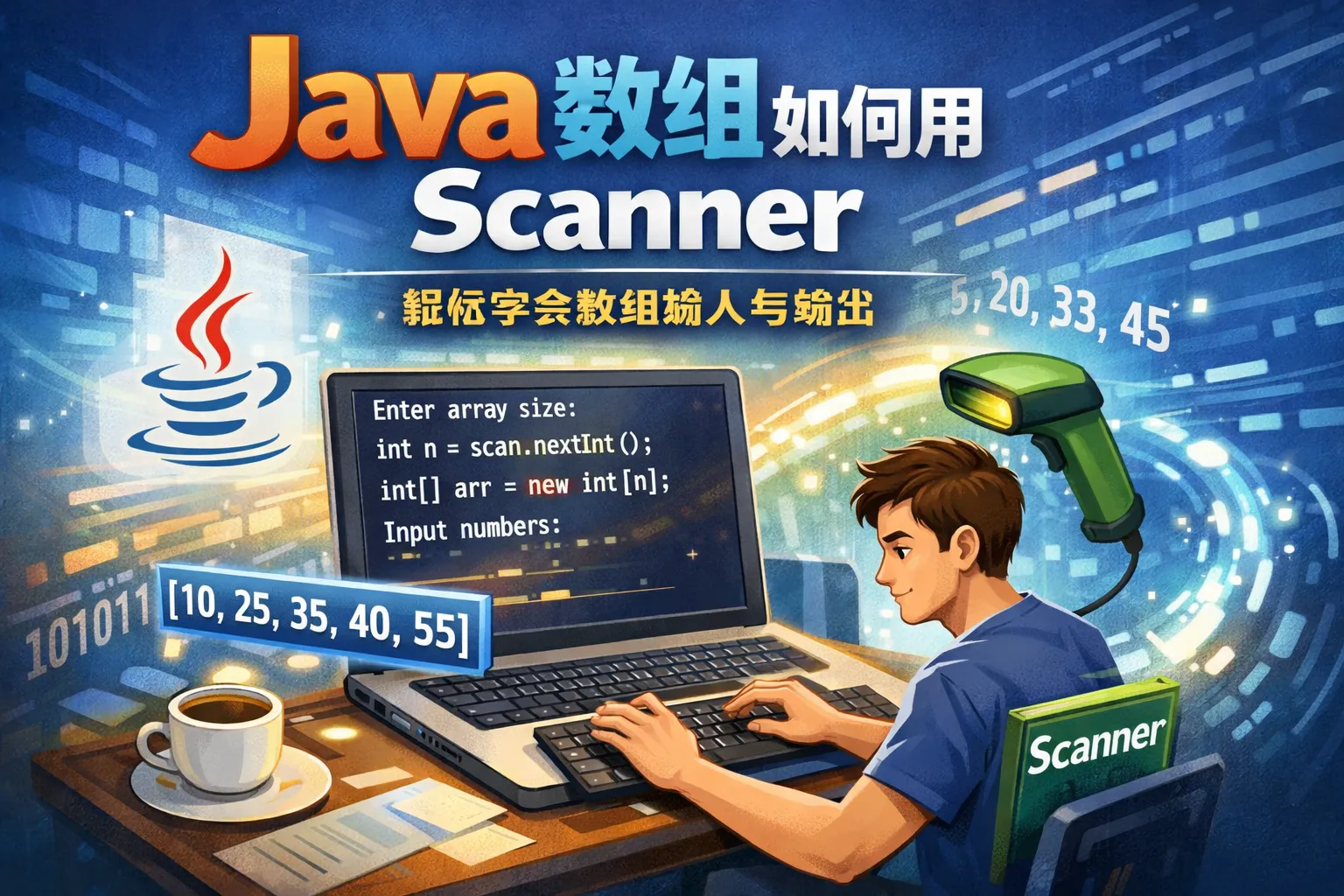 java数组如何用Scanner