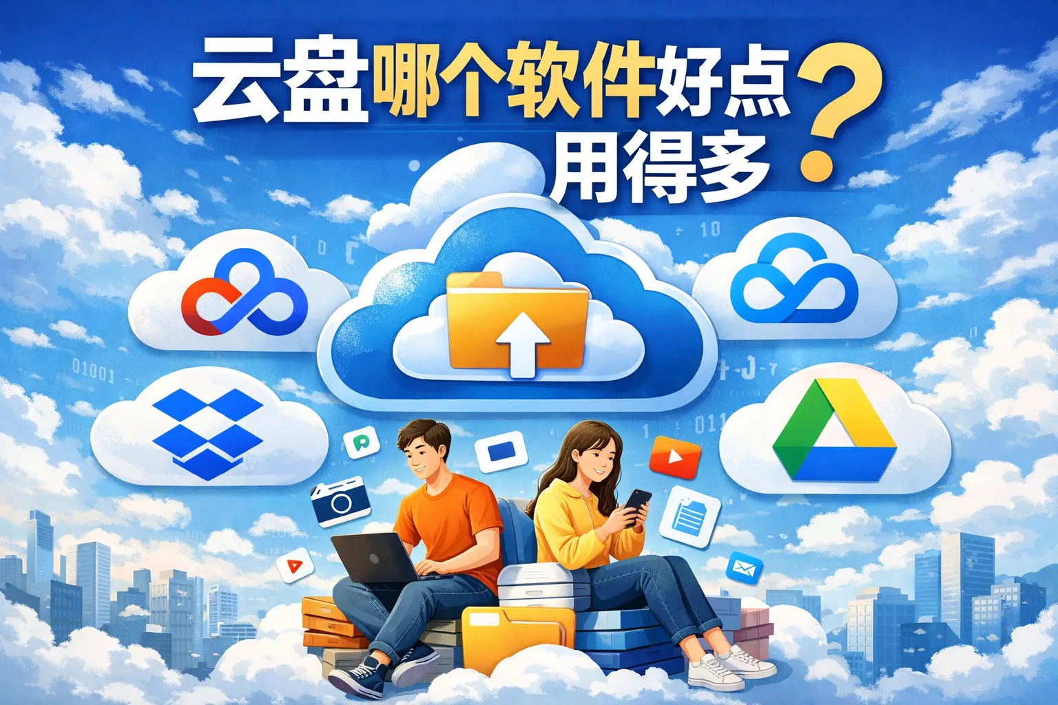 云盘哪个软件好点用得多