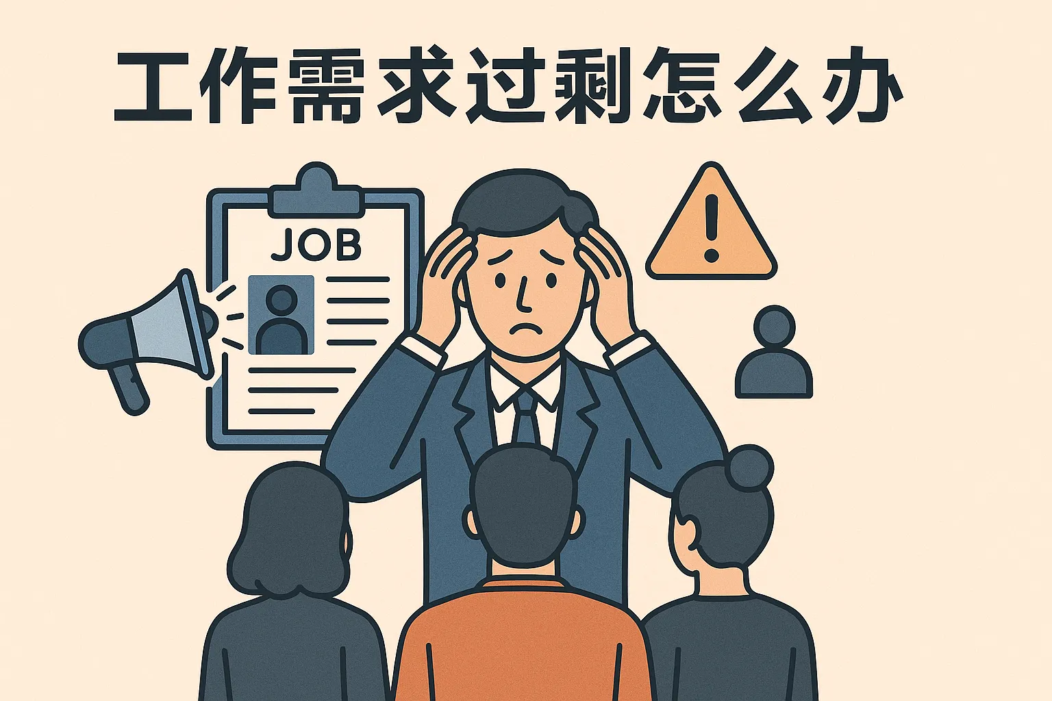 工作需求过剩怎么办