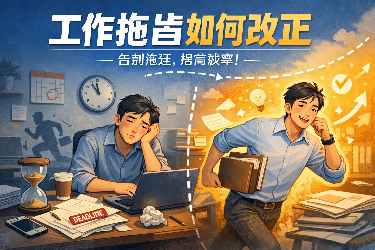 工作拖沓如何改正