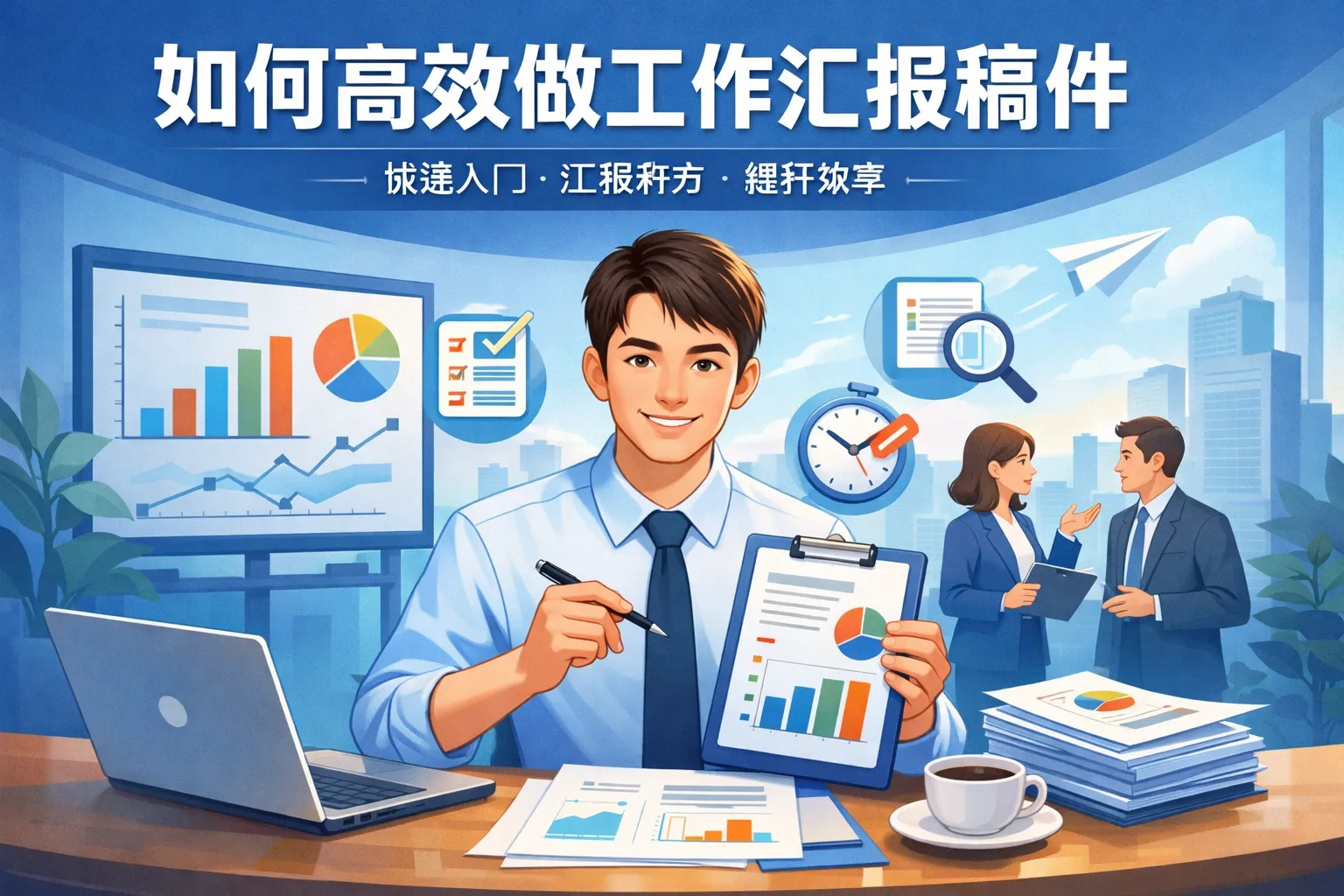 如何高效做工作汇报稿件