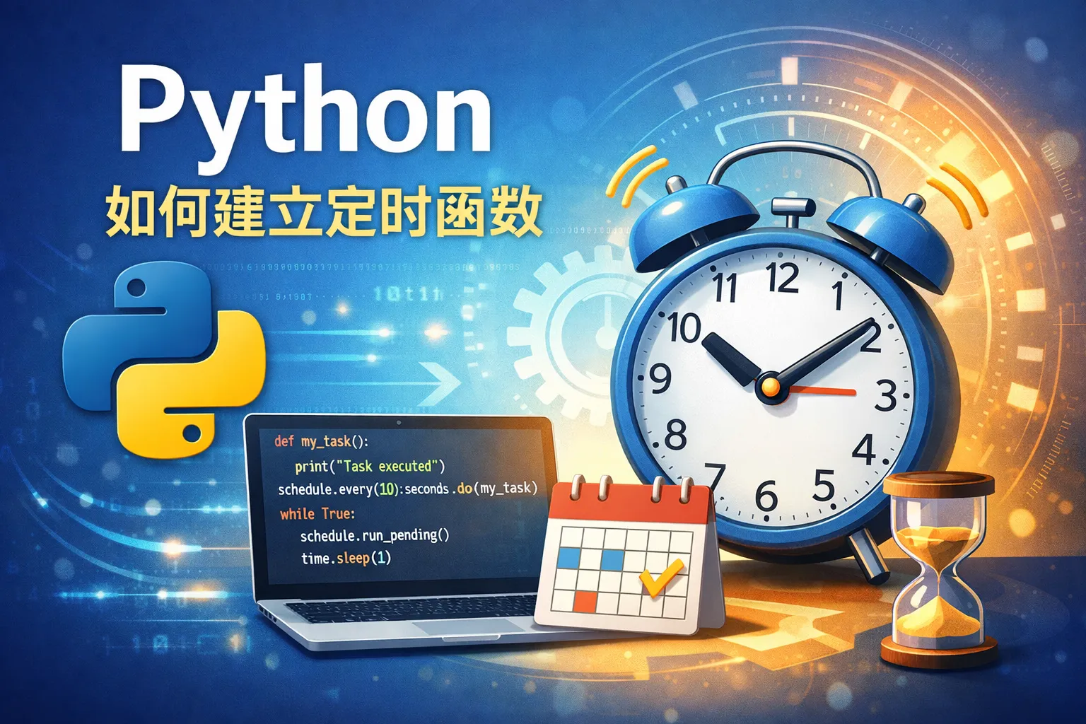 python如何建立定时函数