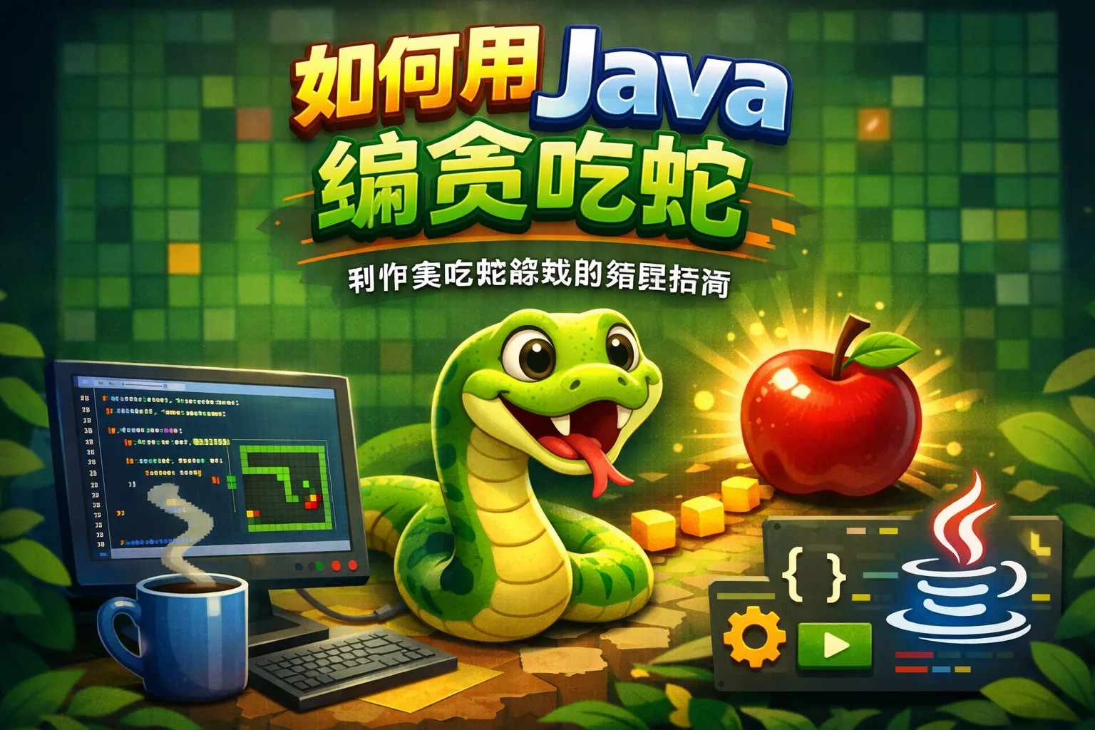 如何用java编贪吃蛇