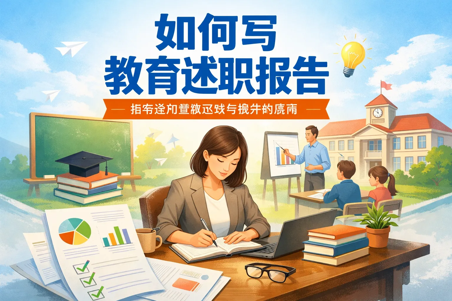 如何写教育述职报告
