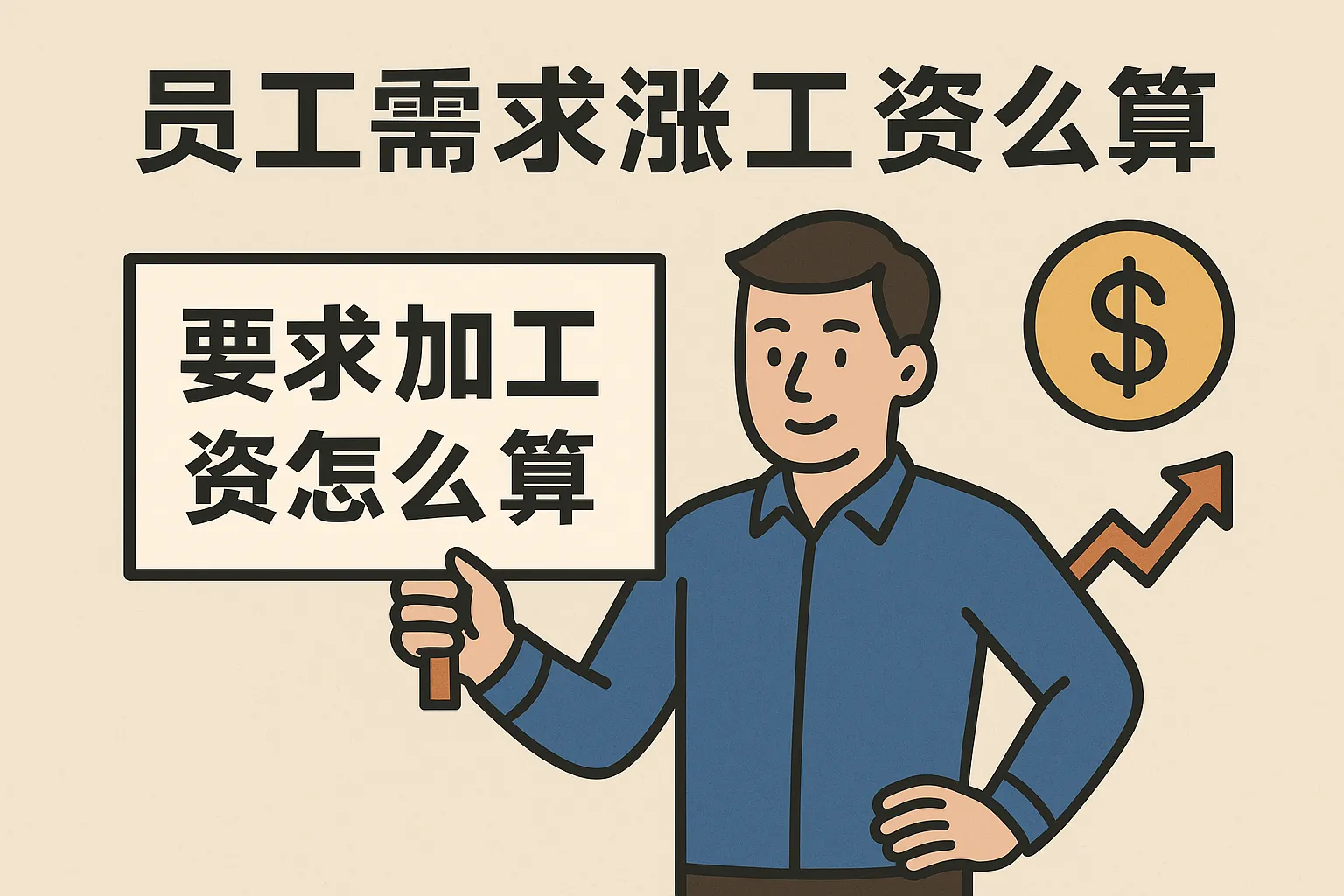 员工需求涨工资怎么算